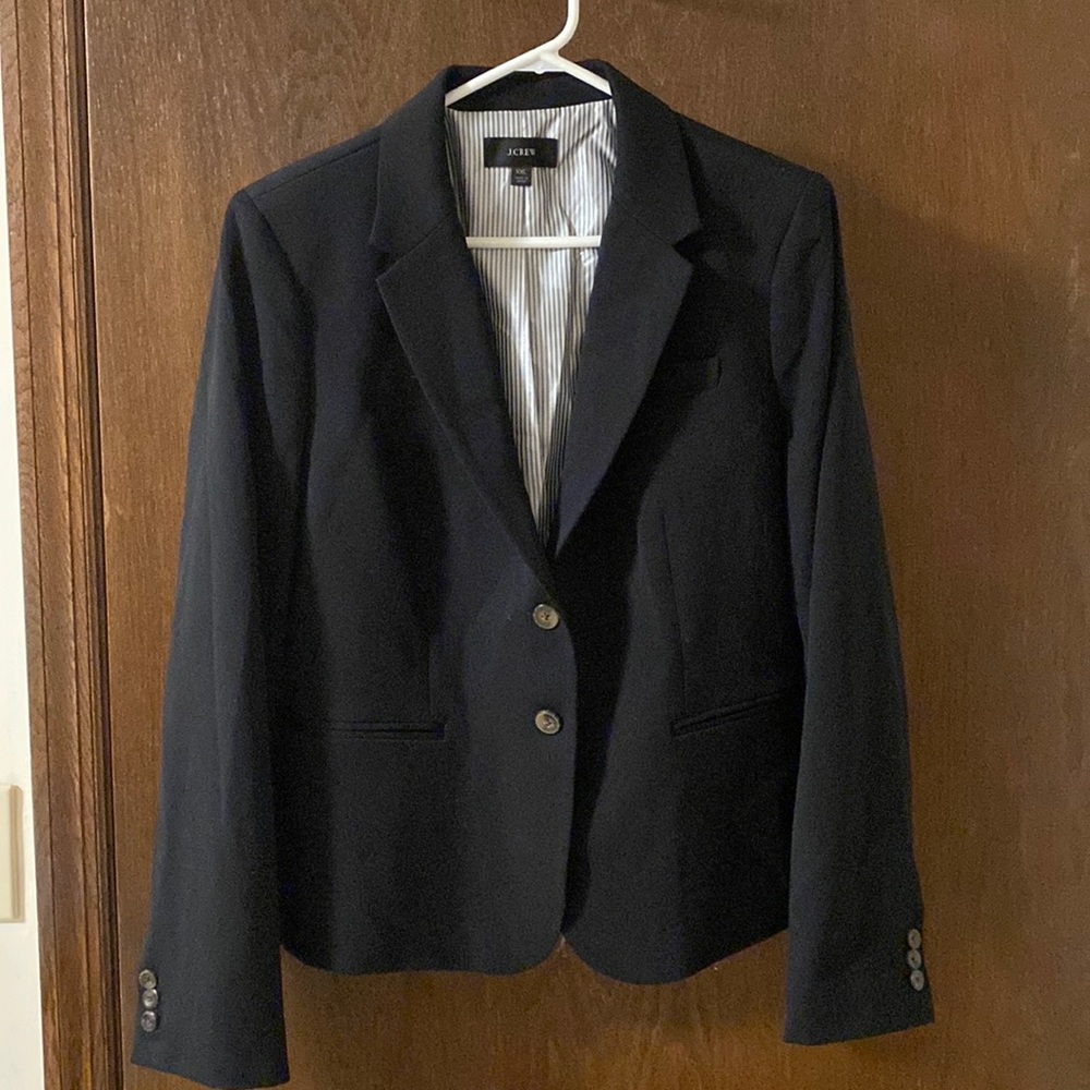 J-Crew black blazer